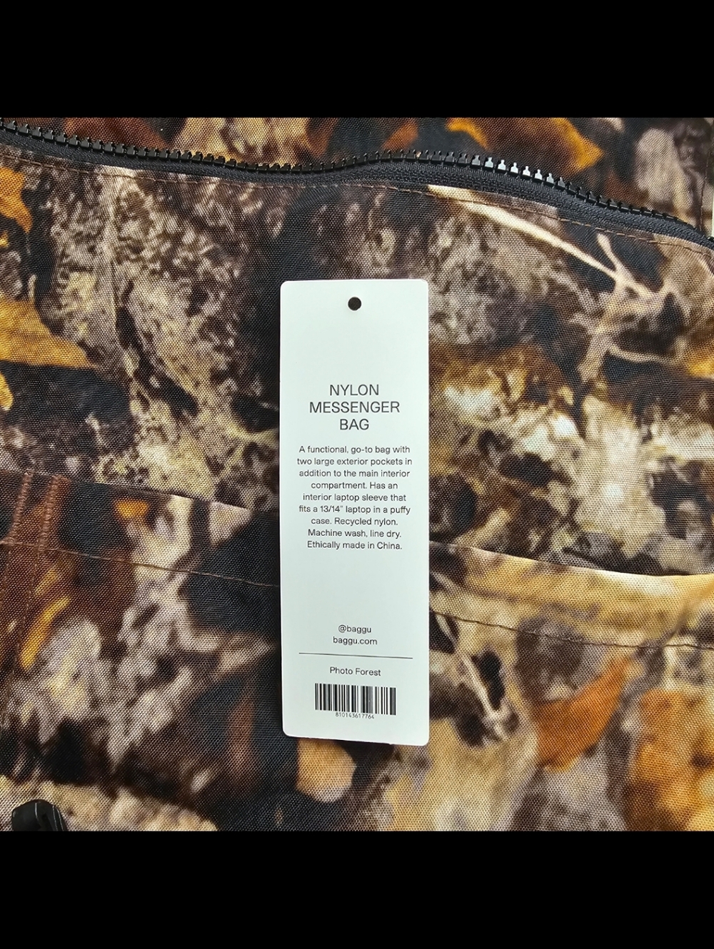 BAGGU Messenger Bag Photo Forest - Picture 14 of 14